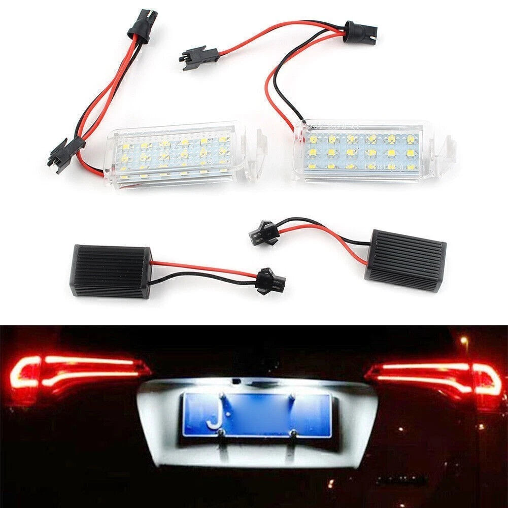 2Pcs 18-LED License Plate Lights for Ford Falcon FG BA/BF XR 6/8 (2003–2008)