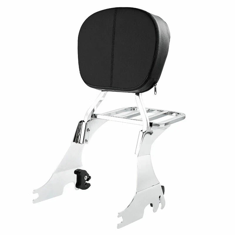 Sissy Bar Backrest Rack for Harley Sportster XL883 XL1200 (2004 - 2022)