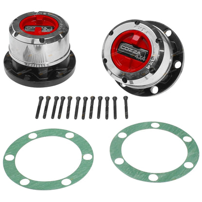 Set of 2 Free Wheel Locking Hubs for Nissan Patrol GQ Y60 (1988–1999)