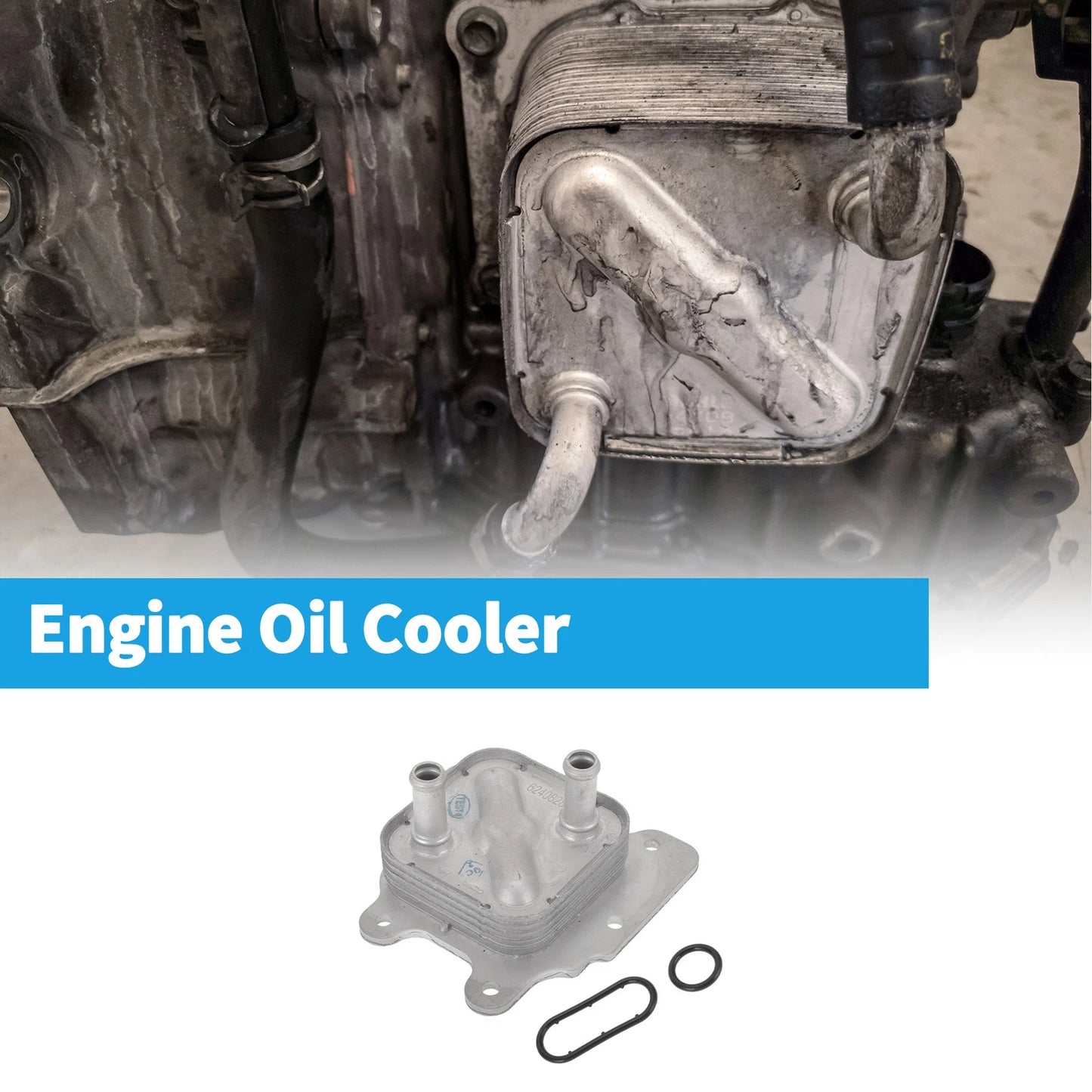Engine Oil Cooler for Nissan Rogue Altima (2013–2023) No. 213053TA2A
