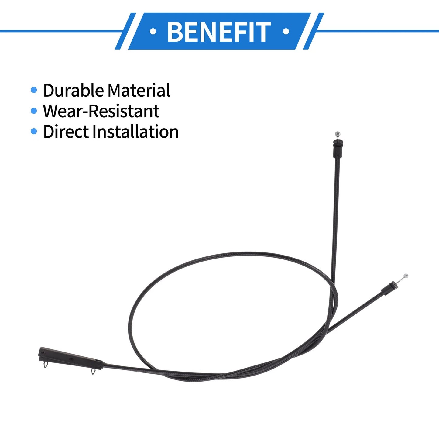 Hood Release Cable No. 51237184454 for BMW 5 Series E60/E61 (2005–2010)