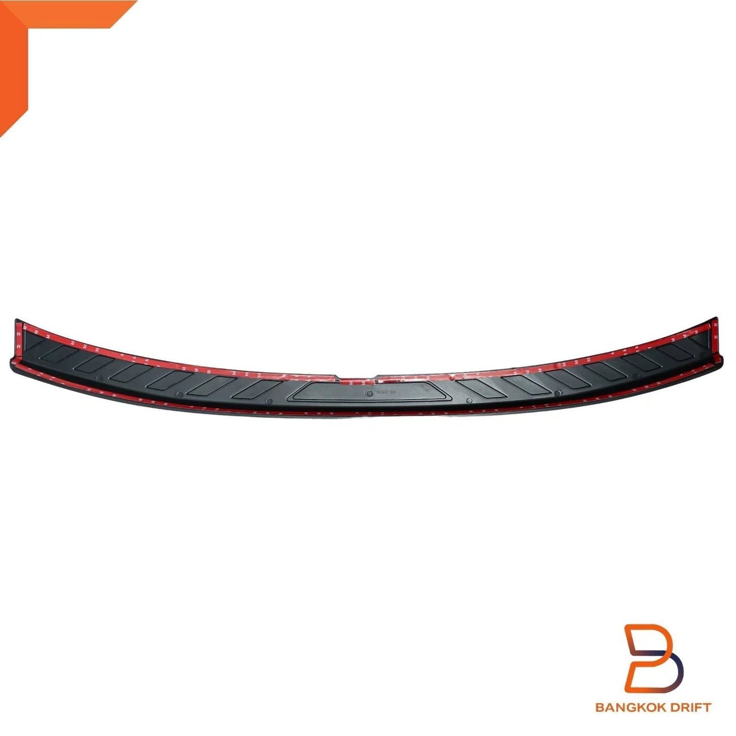 Matte Black Rear Bumper Scuff Plate Cover for Isuzu MU-X (2021-2022)