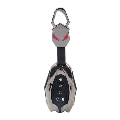 Silicone Black Key Fob Shell Cover for Chevrolet Camaro, Malibu, Cruze (2010-2023)