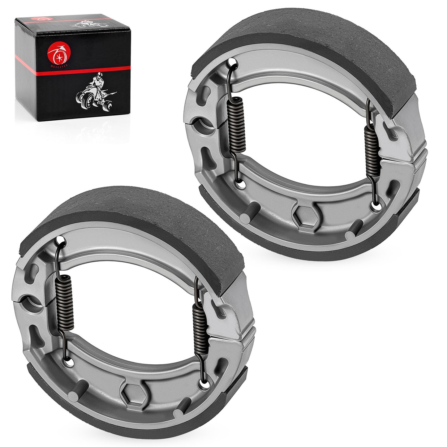 2X Brake Shoes for Yamaha AT1/AT1M/ATM1B/AT2/AT3/CT1/CT2/CT3/HT1 (1968–1973)