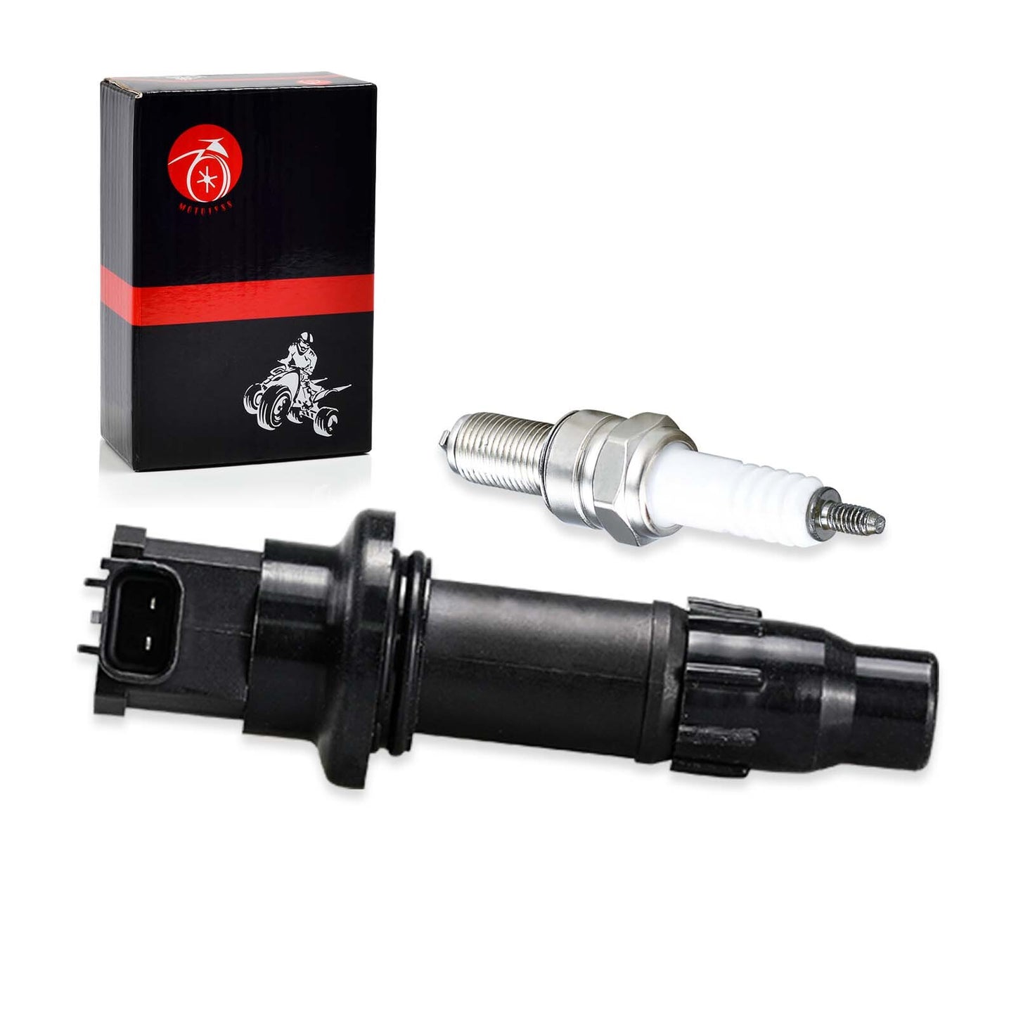Ignition Coil & Spark Plug for Yamaha YZ450F YFZ450 YFZ450X (2003–2009)