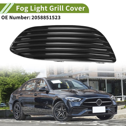Front Left Fog Light Grill for Mercedes-Benz C-Class (2015-2018)