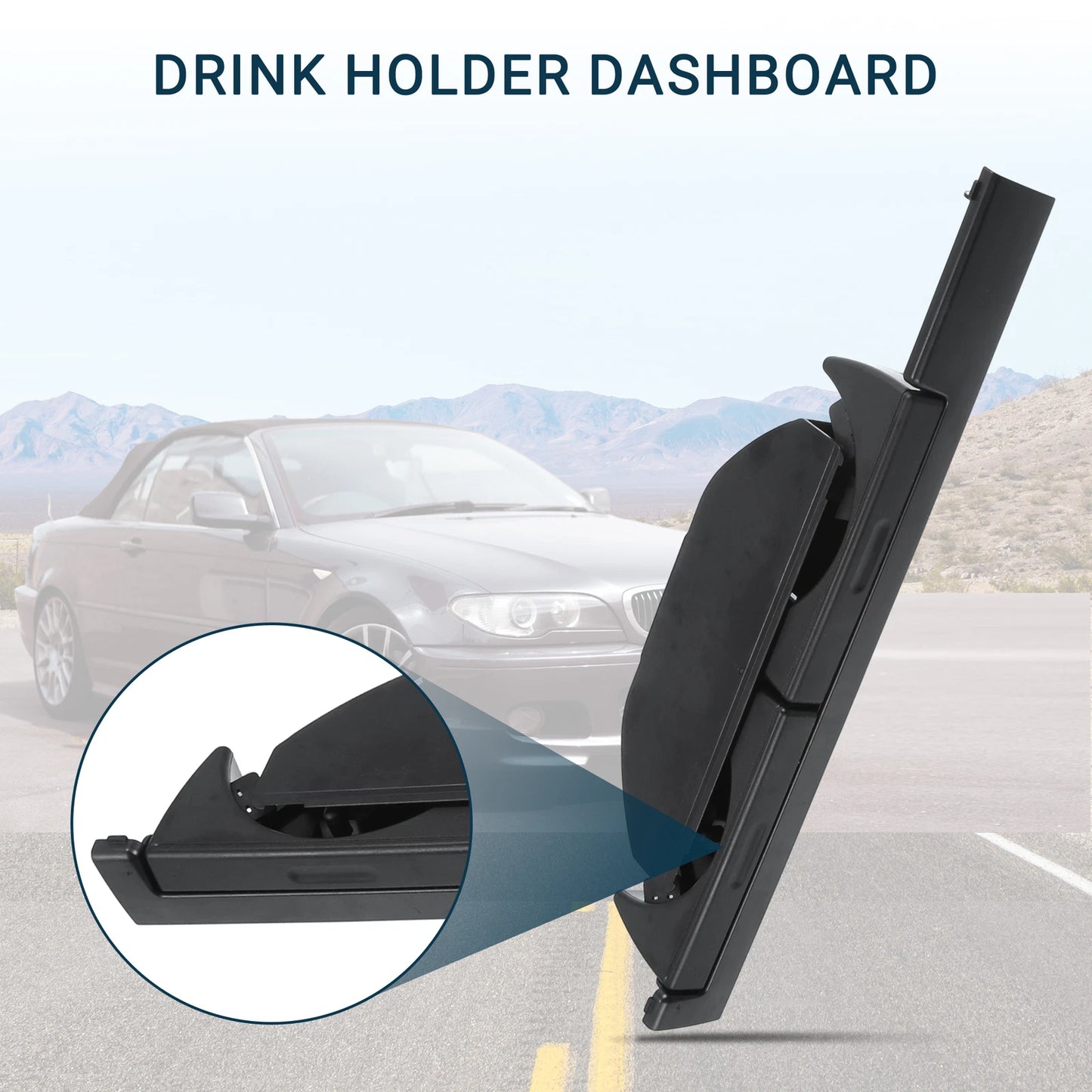 Cup Holder for BMW E39 525i 528i 530i 540iT (1996–2003) No. 51168190206