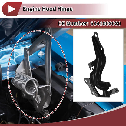 Hood Hinge for Toyota Sienna (2021–2024) Right Side, 1 pcs