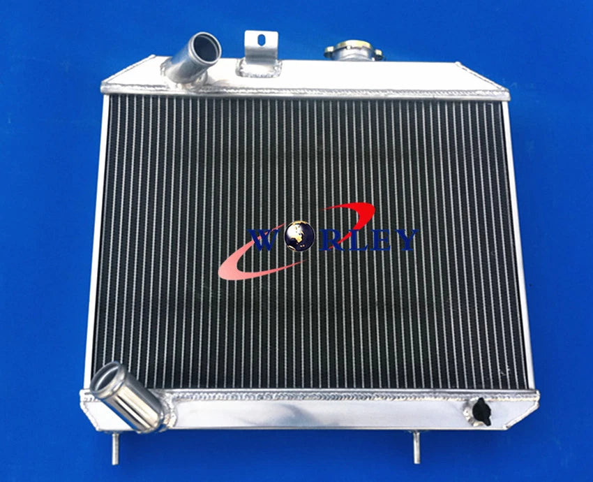 3 Row Aluminum Radiator with Fan for Jeep Willys (1941–1952)