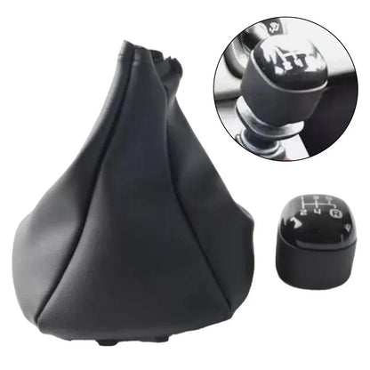 Gear Shift Knob Cover 5 Speed for Fiat Panda
