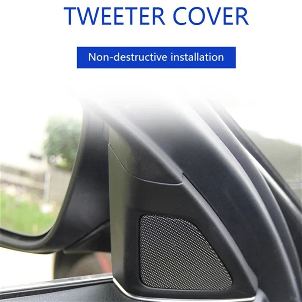 Car Door Panel Audio Horn Cover for BMW - Tweeter Speaker Trim