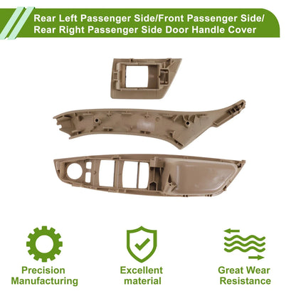 Door Panel Handle Pull Trim Cover Beige for BMW 5 Series (2011 - 2016)