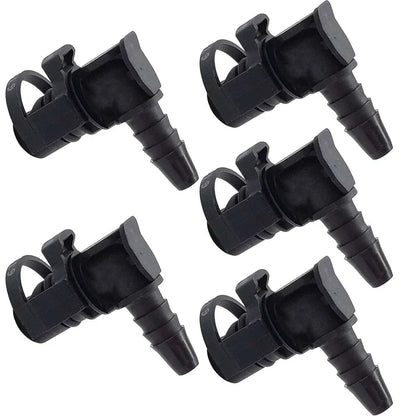 5 Pcs Throttle Valve Thermostat Body Heater Pipe Hose Connectors for Chevrolet