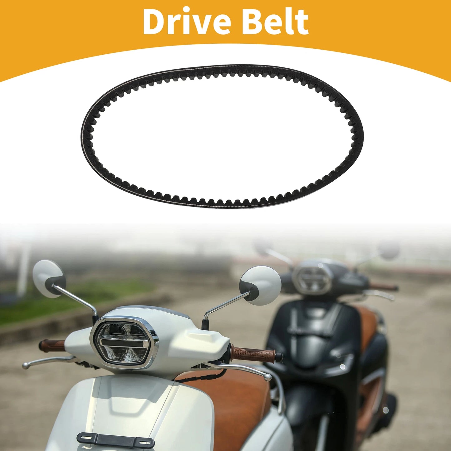 Drive Belt V-Belt for Yamaha Gear50 Vox50 Motorcycle (2000–2023)