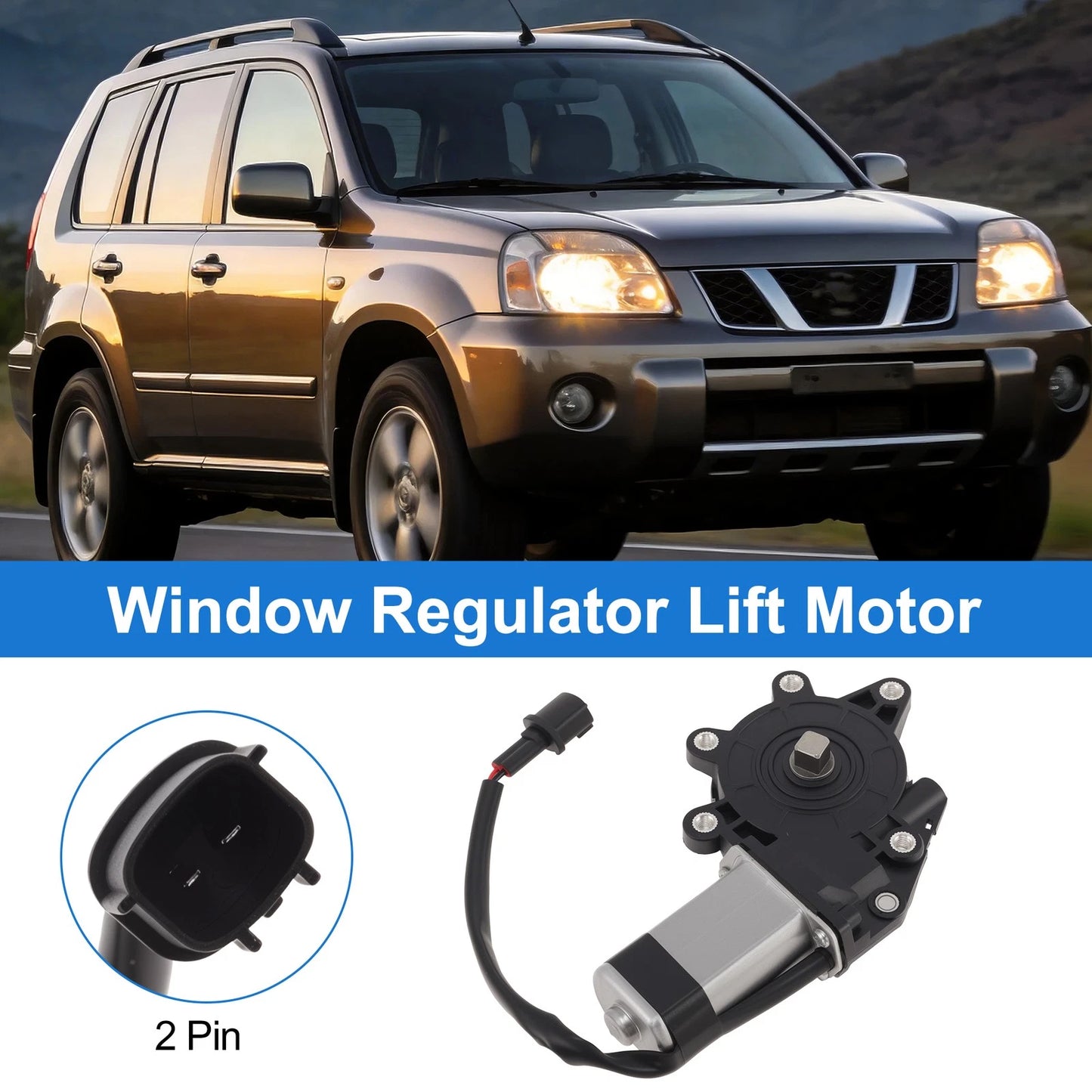 Power Window Regulator Lift Motor 8073089913 for Nissan X-Trail I/T30 (2001–2007)