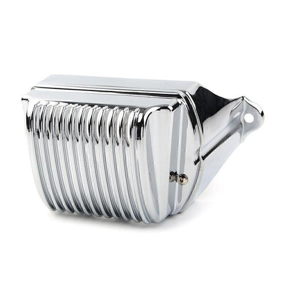 1X Chrome Front Voltage Regulator Cover Accent for Harley Bagger (1997–2011)