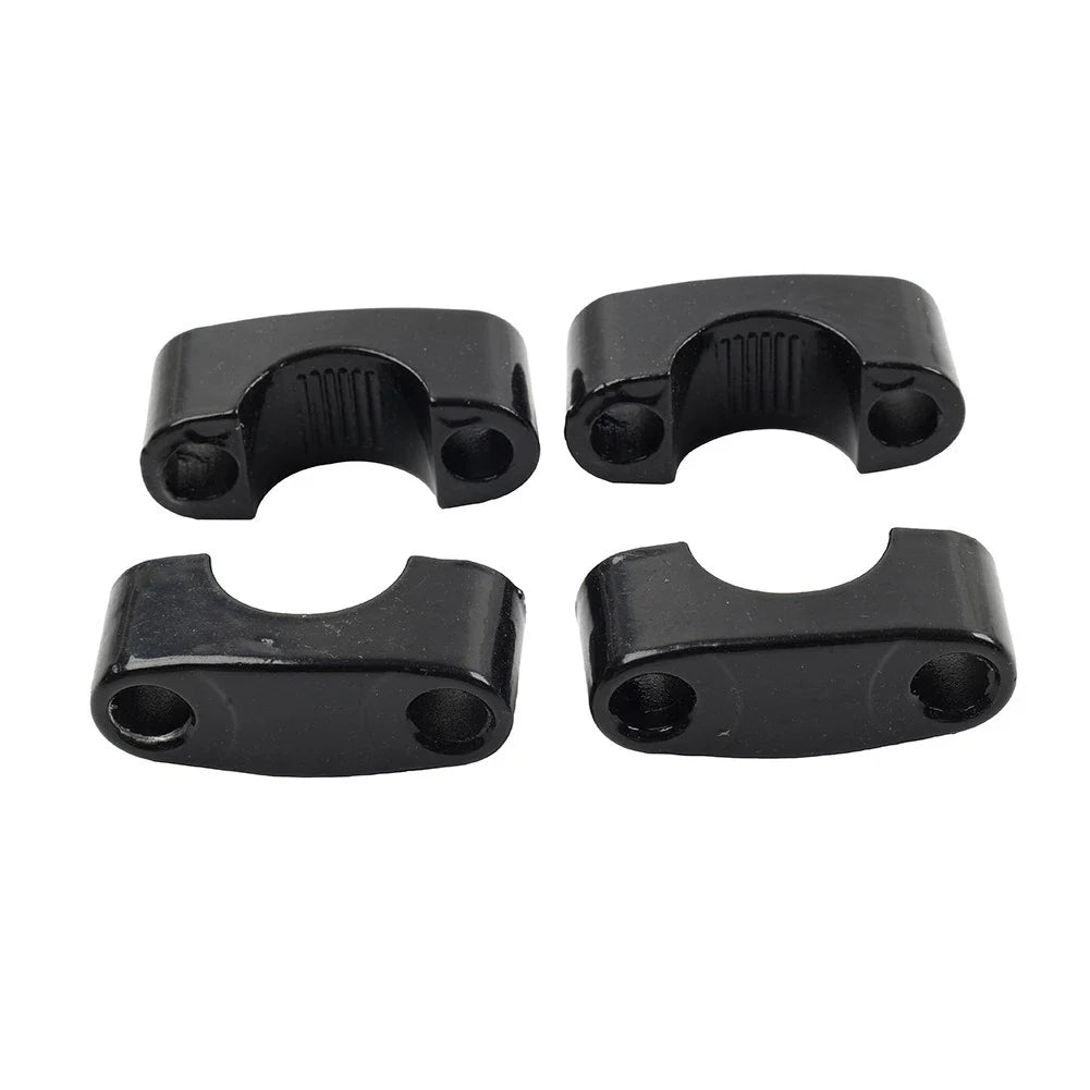 Black 22mm 7/8" Handlebar Mount Clamp Riser for Dirt Pit Bike ATV