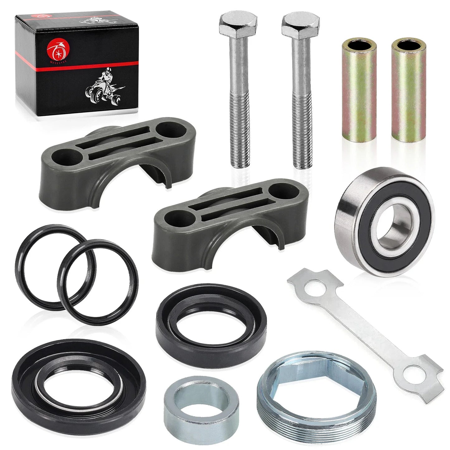 Bushing Bolt Bearing Seal Holder Nut Kit for Yamaha Warrior 350 (1987–2004)