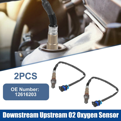 2pcs Oxygen Sensor for Cadillac STS 3.6L V6 (2010–2011) No. 12616203