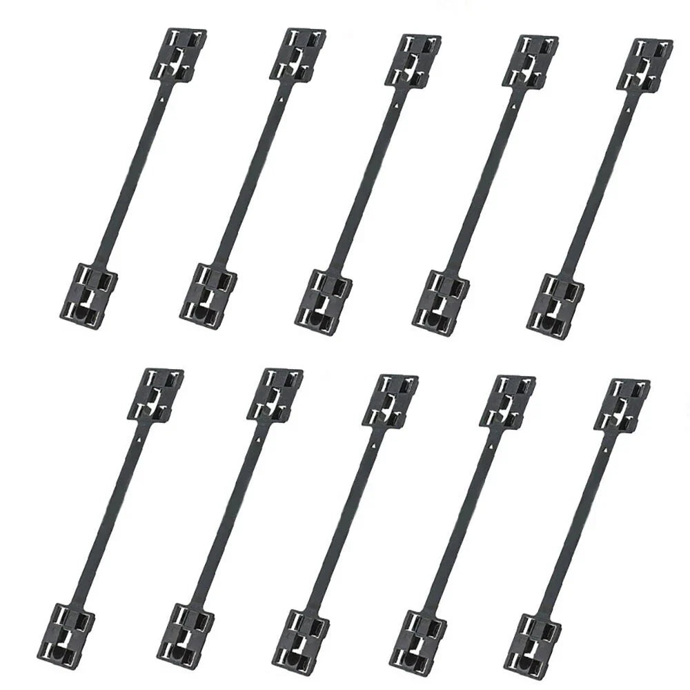 10 x Sill Strip Mounting Clips for Opel Corsa, Zafira (2000-2014, 1999-2005)