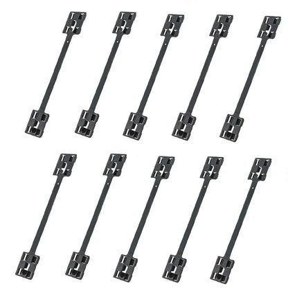 10 x Sill Strip Mounting Clips for Opel Corsa, Zafira (2000-2014, 1999-2005)