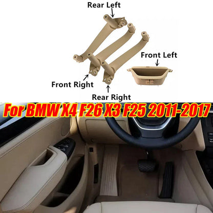 Beige Door Handle Pull Trim Cover for BMW X4 X3 (2011–2017)
