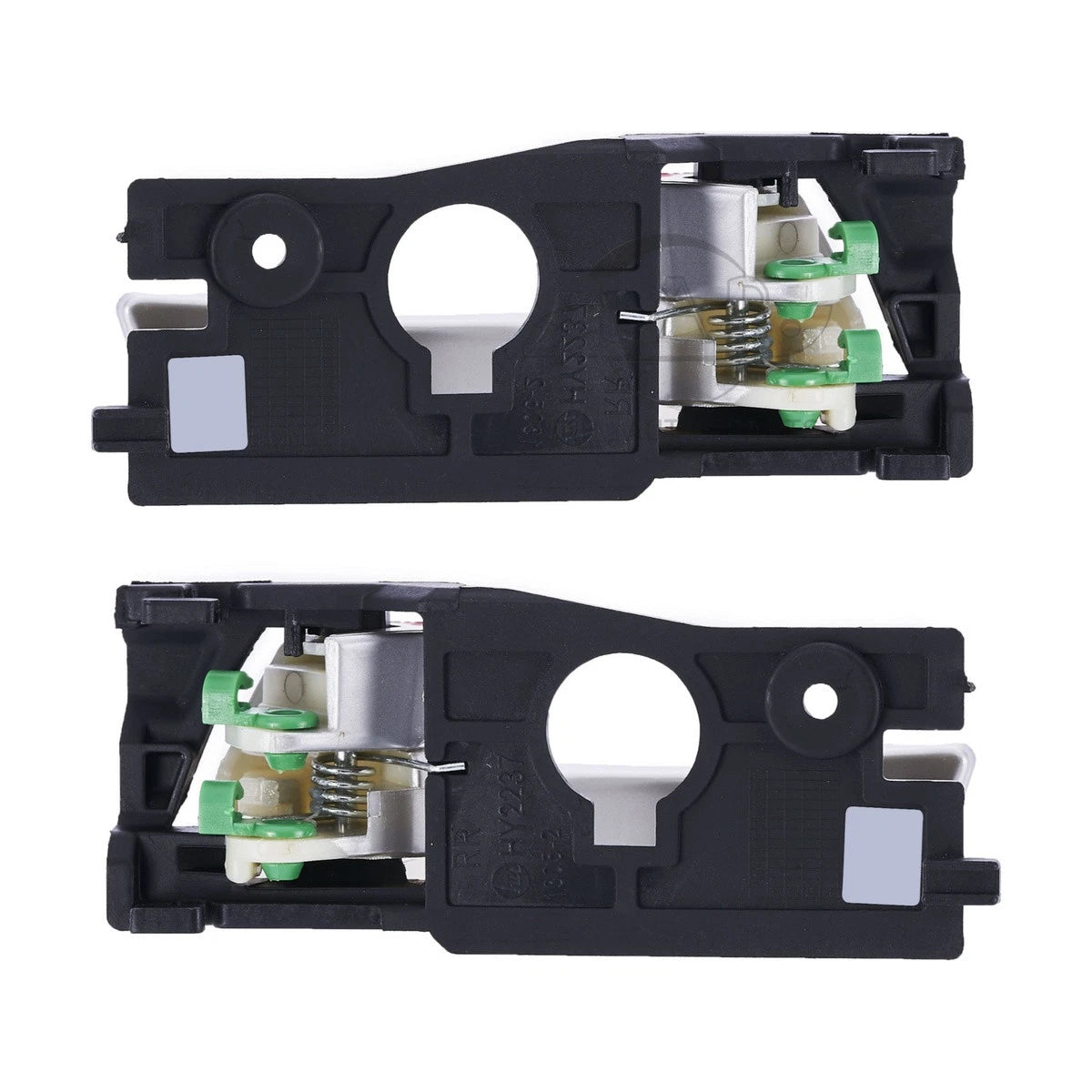 Set of 2 Inner Door Handles for Hyundai Accent RB (2011–2019) Silver