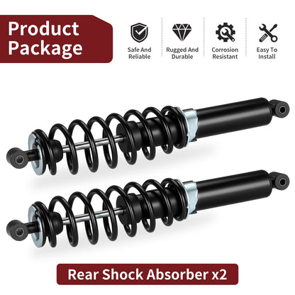Set of 2 Rear Shock Absorbers for Polaris Scrambler 850 (2013–2025)