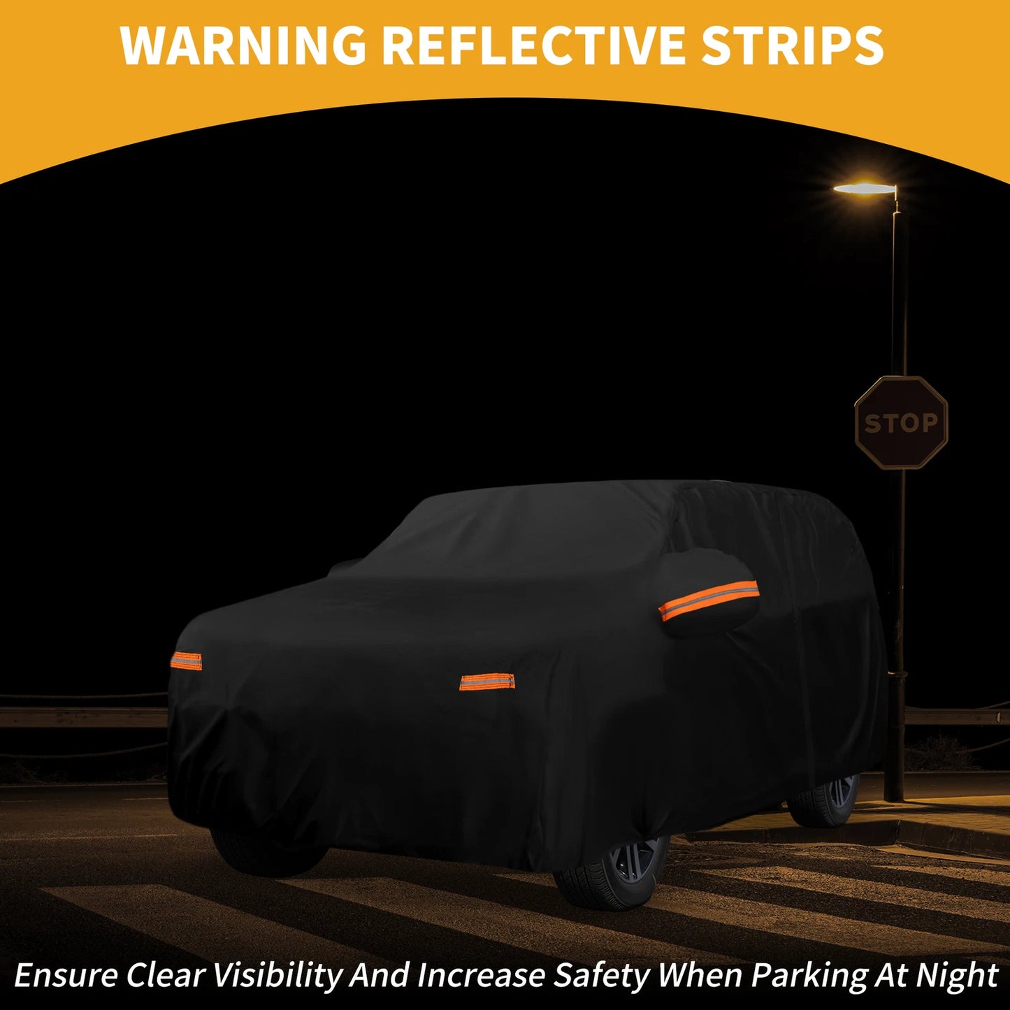 Waterproof All Weather Car Cover for Toyota 4Runner (190T-PU)
