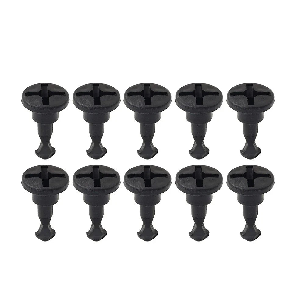 10 x Engine Cover Trim Bolt Clips for Audi Volkswagen 1.8L (2000-2005)