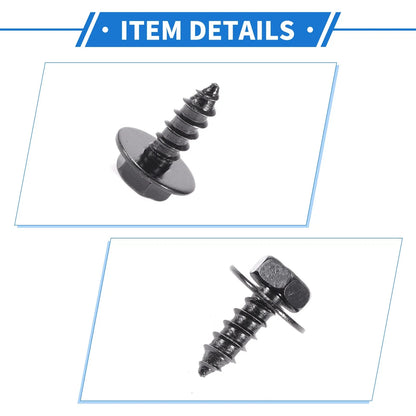 50 x Car Fender Liner Splash Shield Bumper Cover Screws for Scion XD (2008-2014)