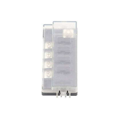 4-Way 100A Fuse Box Block w/ Terminal Connectors for Car Truck (12-32V)