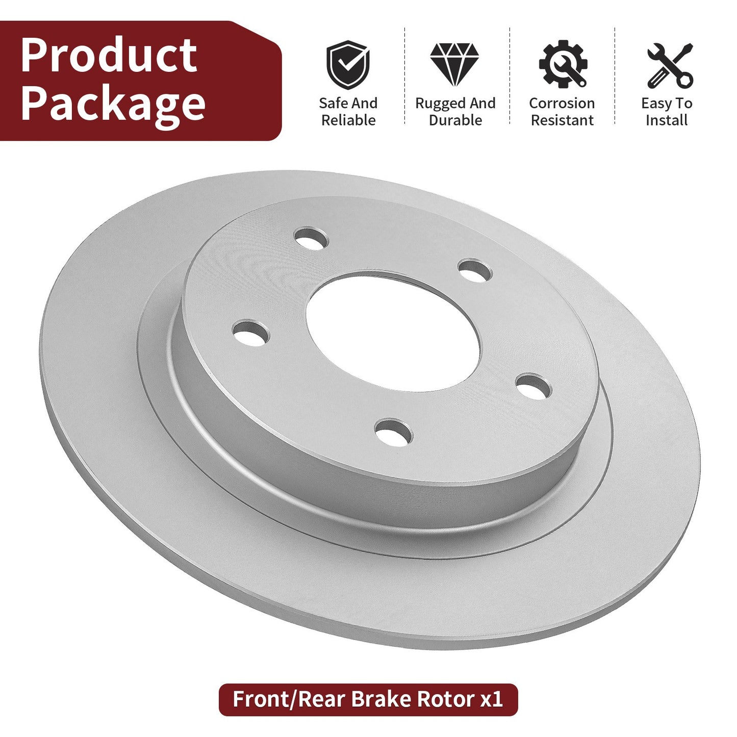 Rear Brake Rotor for Polaris RZR Pro R (2022–2023)