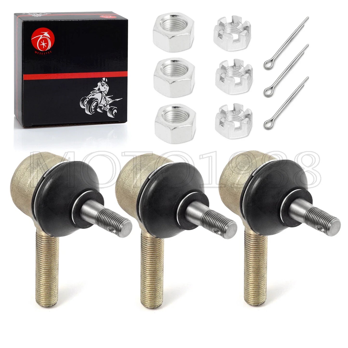 2 x Steering Tie Rod End Right & Left for Club Car DS Golf Cart (1984–2008)