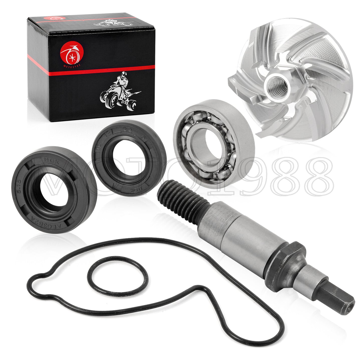 Water Pump Seal Kit for Yamaha YFZ450 (2004–2013)