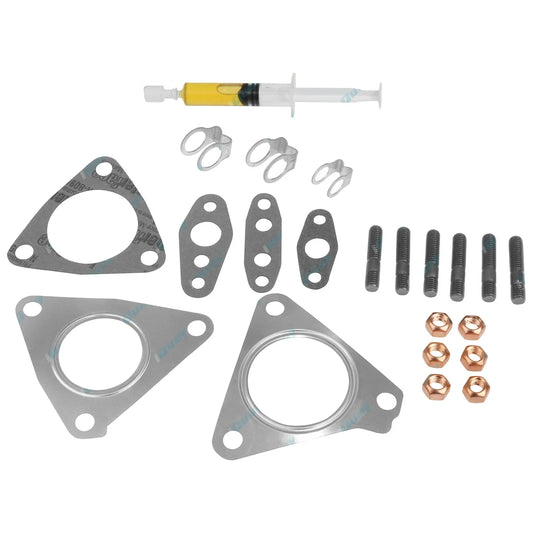 Turbocharger Mounting Gasket Set for Nissan Patrol GU 4cyl 3.0L ZD30DDT 2000~16