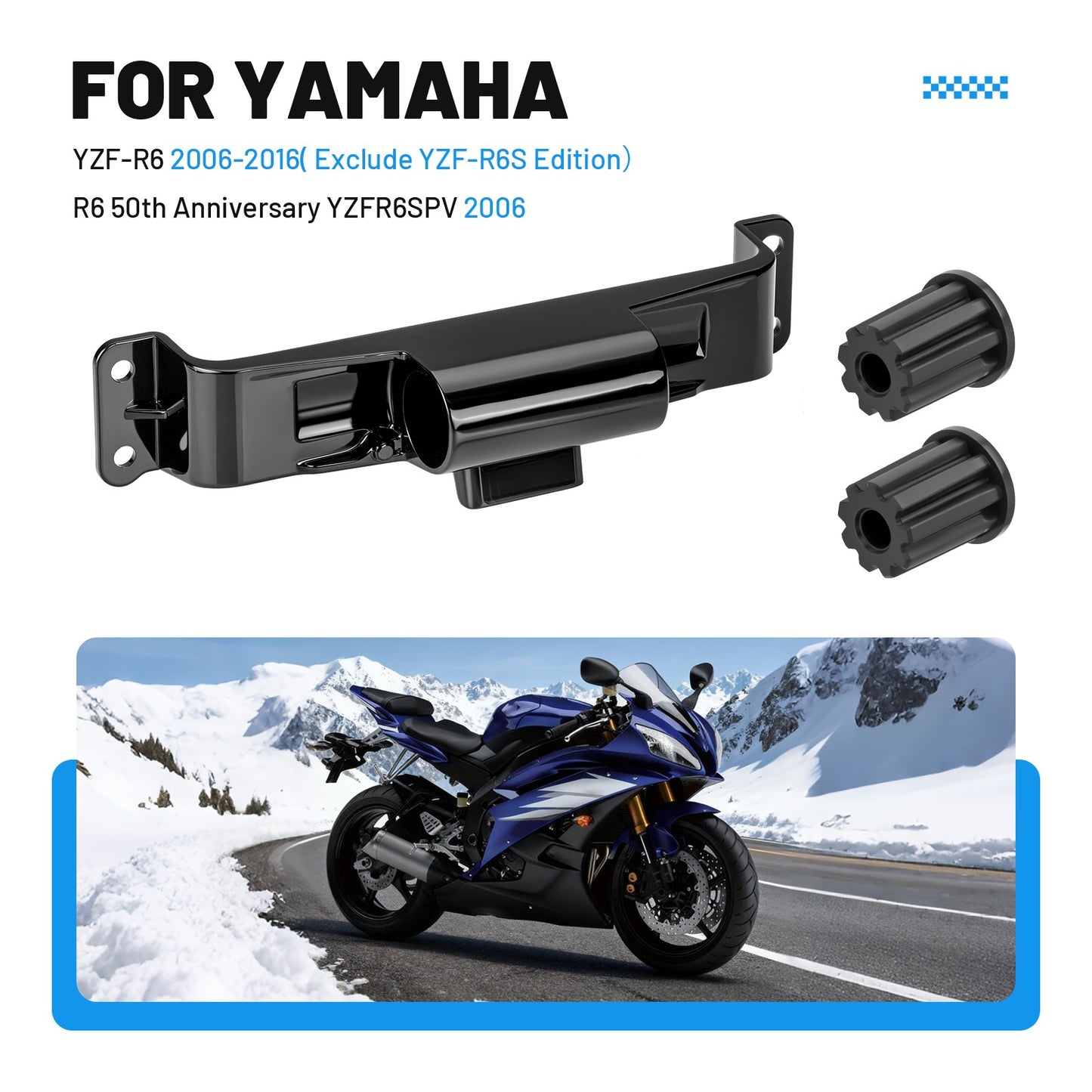 Fuel Tank Mounting Bracket for Yamaha R6 (2006–2020)