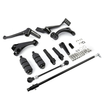 Forward Controls Kit Pegs Levers Linkages for Harley Sportster XL883/1200 (2014 - 2022)