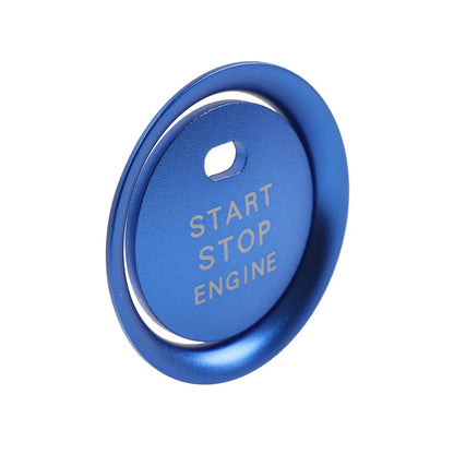 Blue Engine Start Push Button Cover Ring Trim for Mazda 3 6 CX-5 (2004-2023)