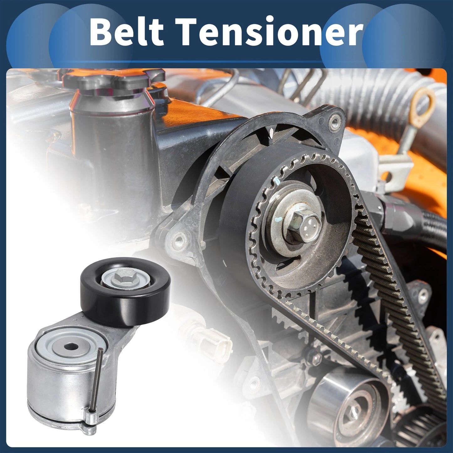 Belt Tensioner for Jeep Wrangler (2007–2018) No. 68027611AB Metal