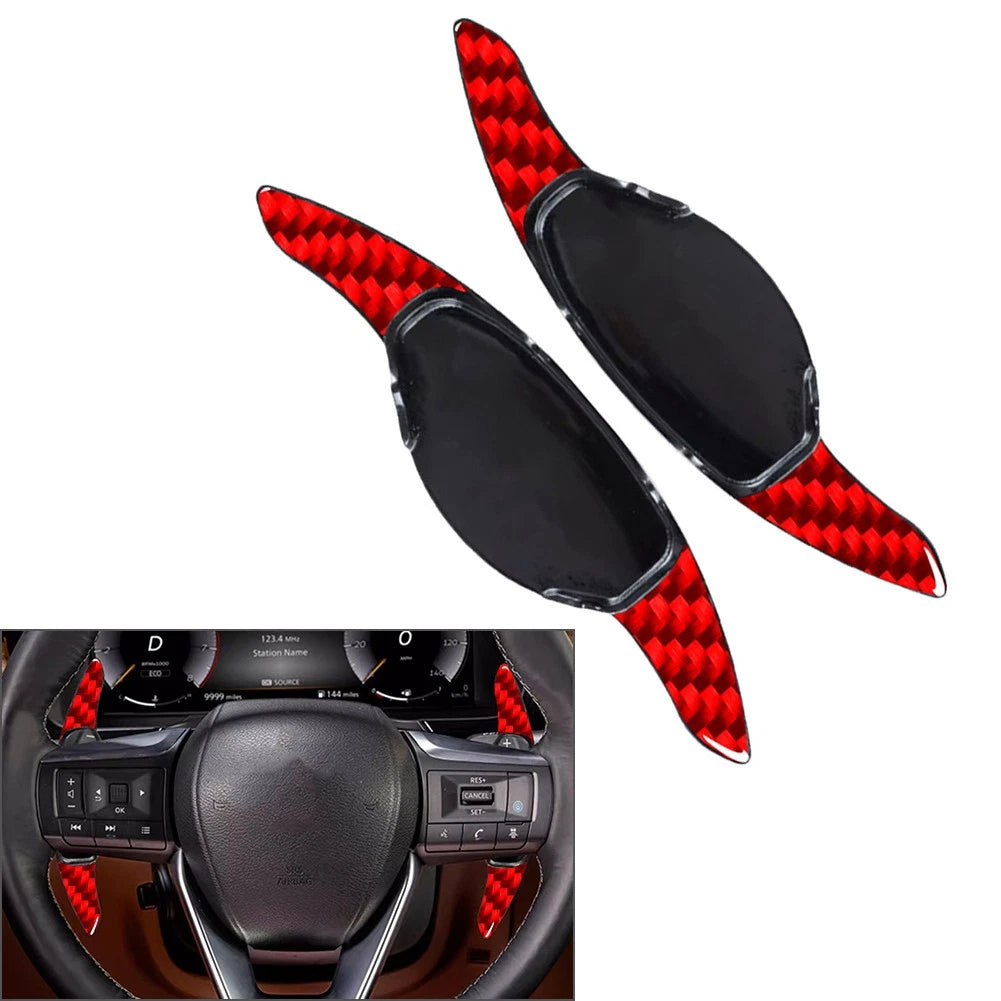 Steering Wheel Shift Paddle Extensions for Nissan Infiniti (Fit Mitsubishi)