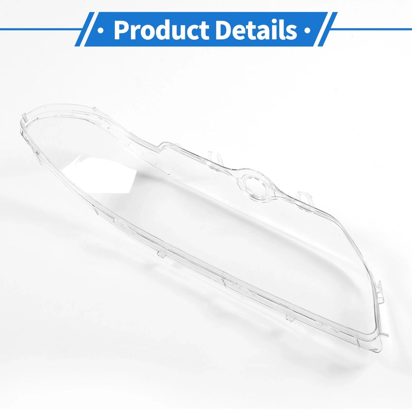 1 Pc Front Left Headlight Lens Cover for BMW 5 Series E39
