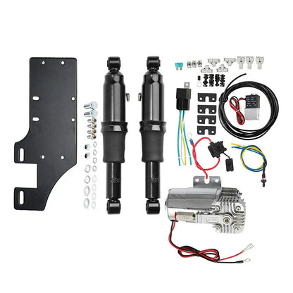 Rear Air Ride Suspension Kit for Harley Street Glide Touring (1994-2025)