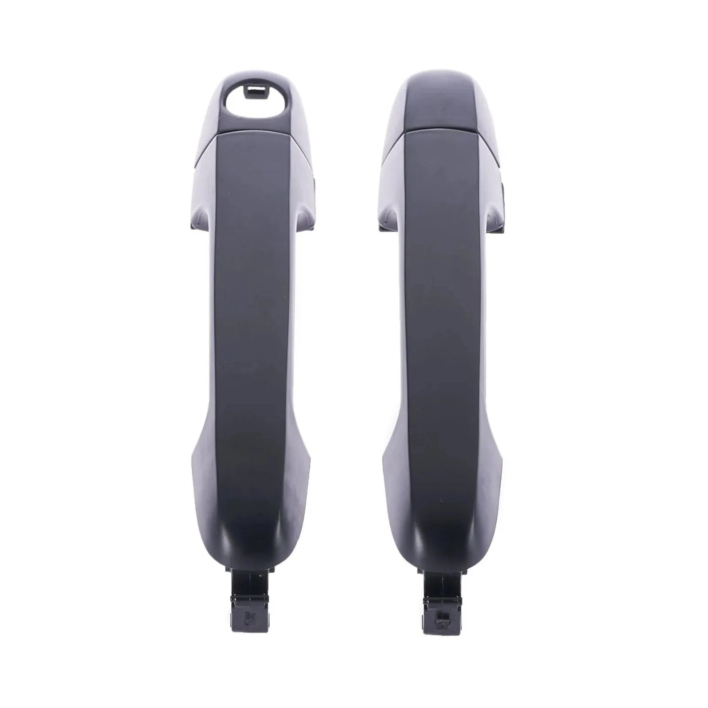 Set of 2 Front Left + Right Door Handle Outer Black for Hyundai i30 (2007–2012)