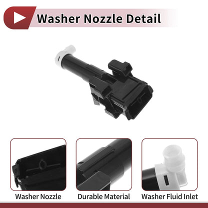 Front Driver Side Headlight Washer Nozzle for Lexus RX350 (2007–2015) No.8520848060