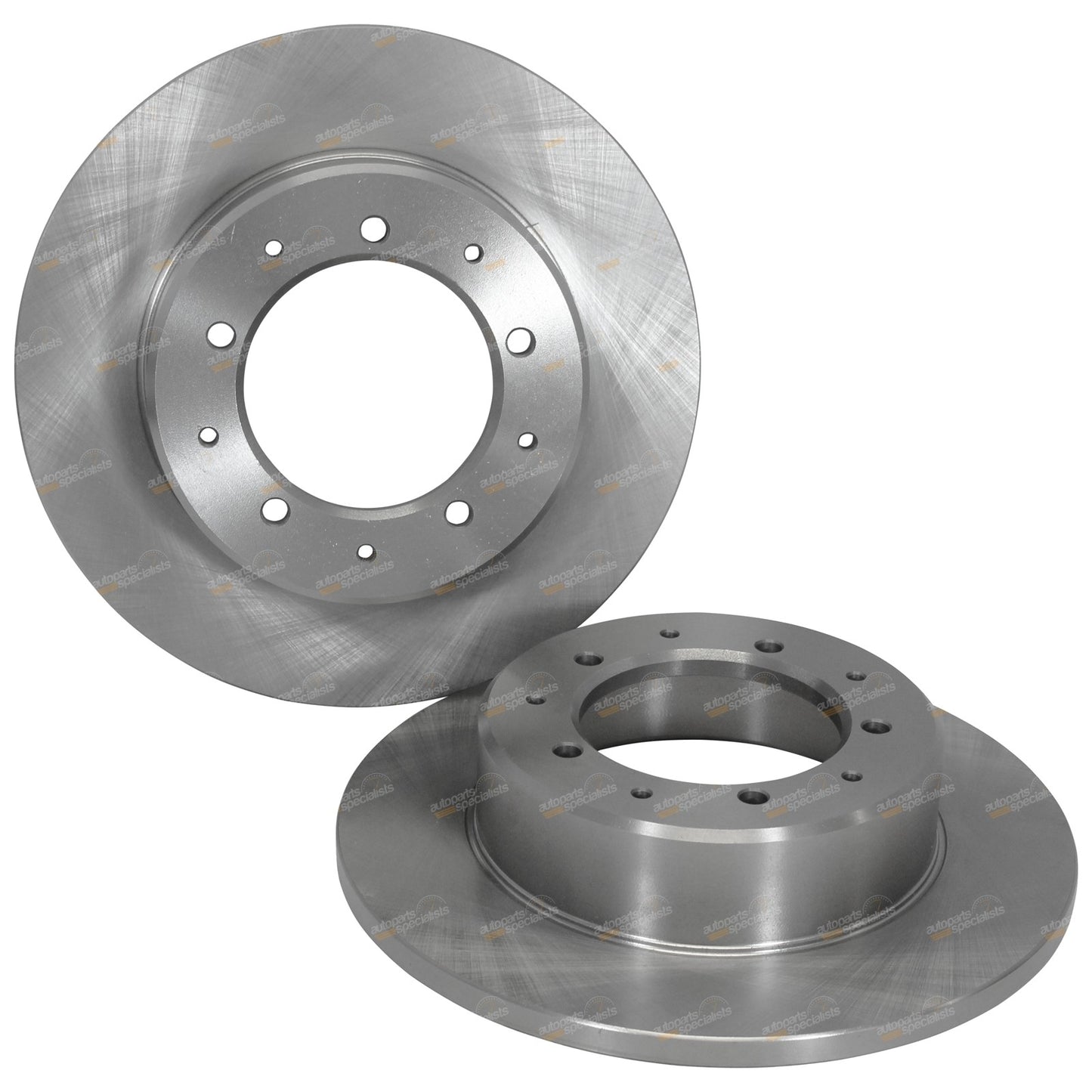 2 Rear Disc Brake Rotors for Land Rover Defender (1994–1998)