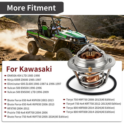 Thermostat & O-Ring for Kawasaki KFX700 / Prairie KVF700 (2004–2006)