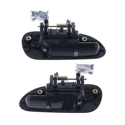 Set of 4 Outer Door Handles for Honda Accord (1998–2003) Black