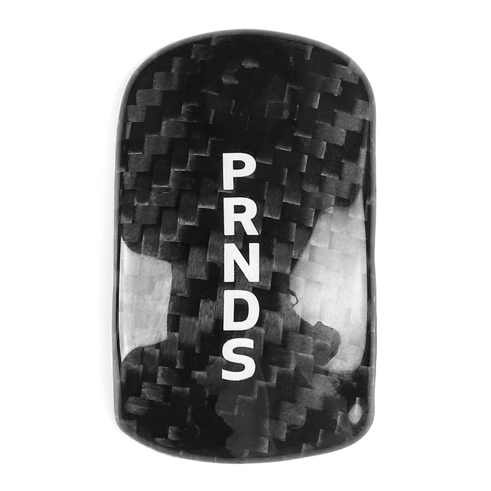 Carbon Fiber Gear Shift Knob Cover for Ford Mustang (2015–2023)