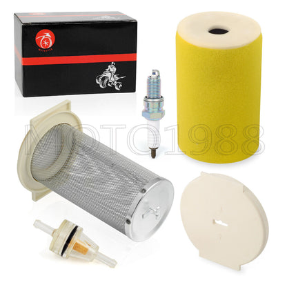 Air Filter & Spark Plug for Yamaha Big Bear 350 YFM350 (1987–1999)